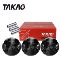 Jogo De Pistão Ford Ka 1.0 12v Flex STD 